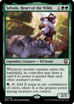 Selvala, Heart of the Wilds (Ripple Foil) (M3C-246)