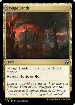 Savage Lands (Ripple Foil) (M3C-371)