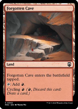 Forgotten Cave (Ripple Foil) (M3C-343)