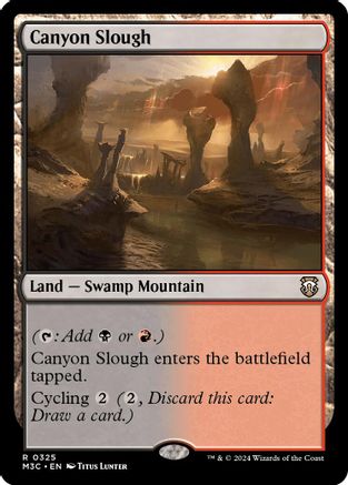 Canyon Slough (Ripple Foil) (M3C-325)