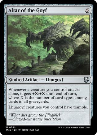 Altar of the Goyf (Ripple Foil) (M3C-282)