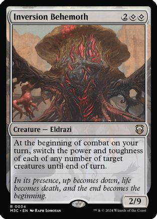 Inversion Behemoth (Ripple Foil) (M3C-034)