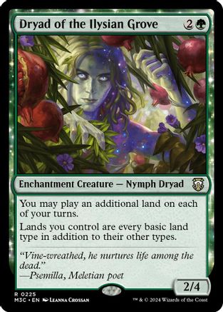 Dryad of the Ilysian Grove (Ripple Foil) (M3C-225)
