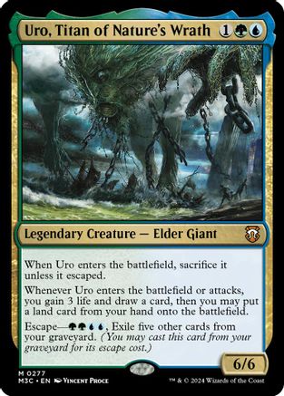 Uro, Titan of Nature's Wrath (Ripple Foil) (M3C-277)