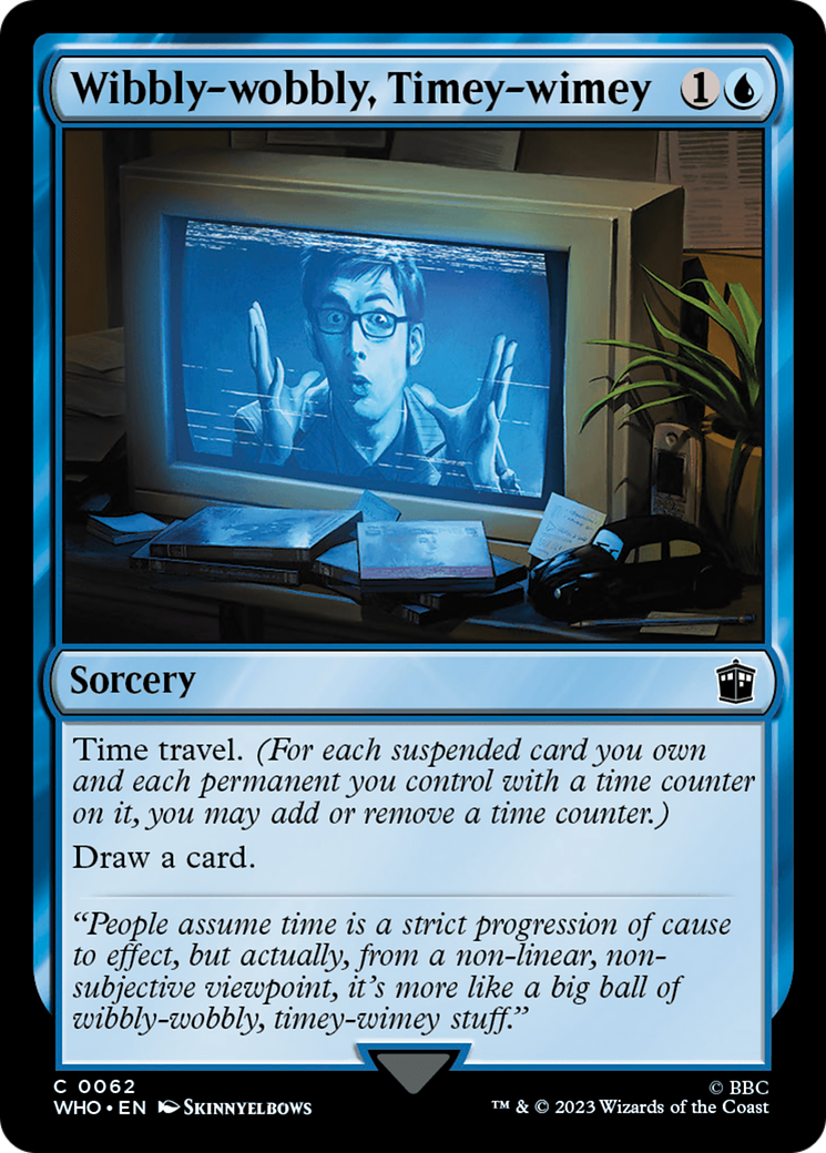 Wibbly-wobbly, Timey-wimey (WHO-062) (Foil)