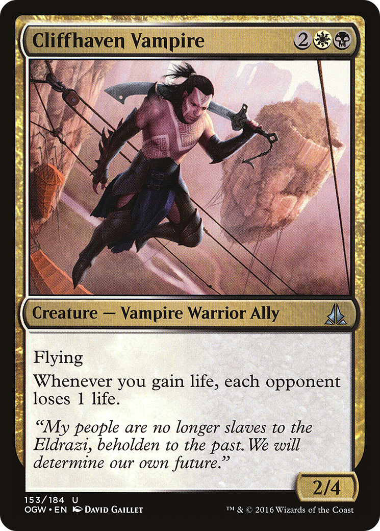 Cliffhaven Vampire (OGW-153) (Foil)