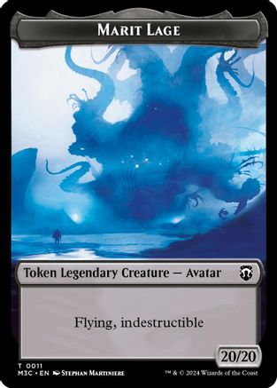 Marit Lage (Ripple Foil) // Sand Warrior Double-Sided Token (M3C-11 // 23)