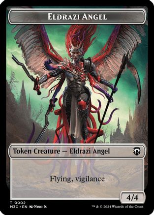 Eldrazi Angel (Ripple Foil) // Copy Double-Sided Token (M3C-2 // 1)