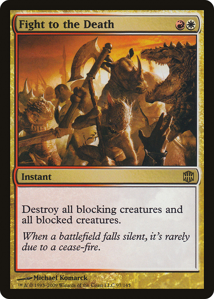 Fight to the Death (ARB-097) (Foil)