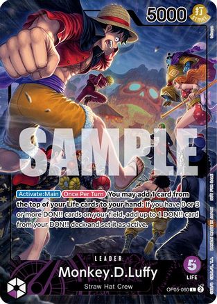Monkey.D.Luffy (PSA Magazine) (OP05-060) (Foil)