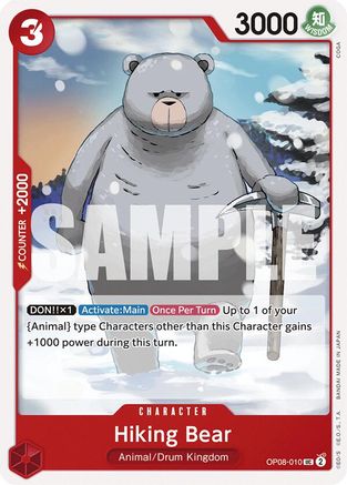 Hiking Bear (OP08-010)