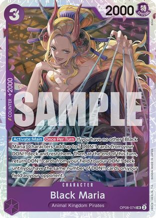 Black Maria (OP08-074) (Foil)