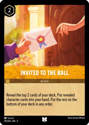 Invited to the Ball (5-029) (Cold Foil)