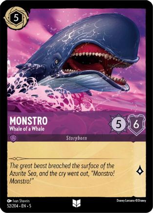 Monstro - Whale of a Whale (5-052)