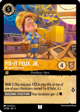 Fix-It Felix, Jr. - Niceland Steward (5-012)
