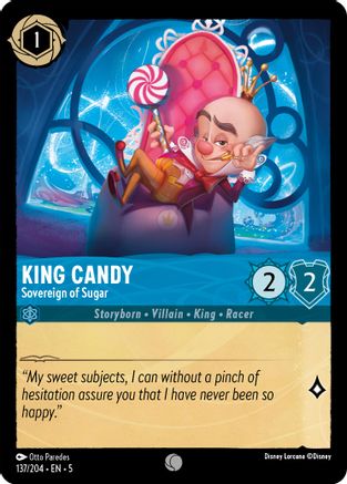 King Candy - Sovereign of Sugar (5-137) (Cold Foil)