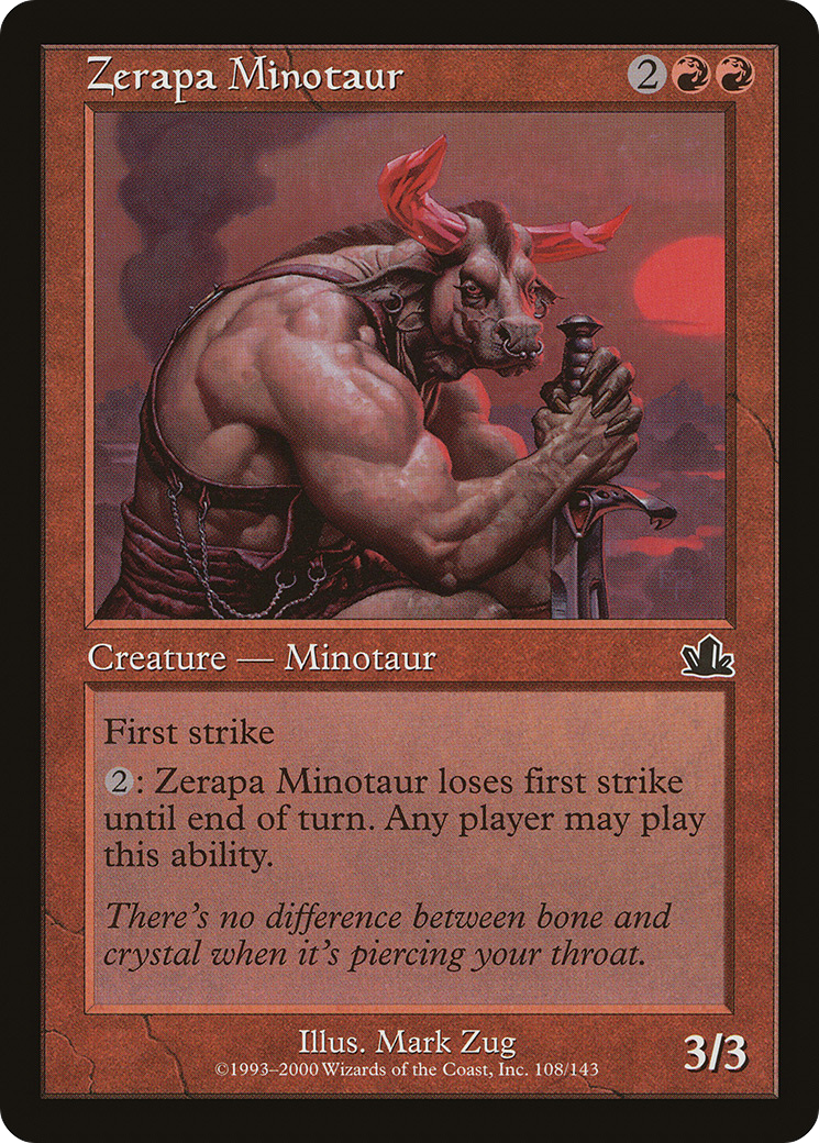 Zerapa Minotaur (PCY-108) (Foil)