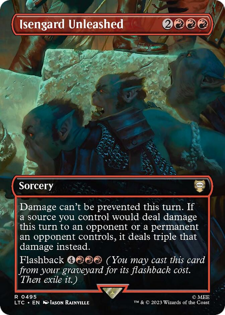 Isengard Unleashed (LTC-495) (Borderless) (Foil)