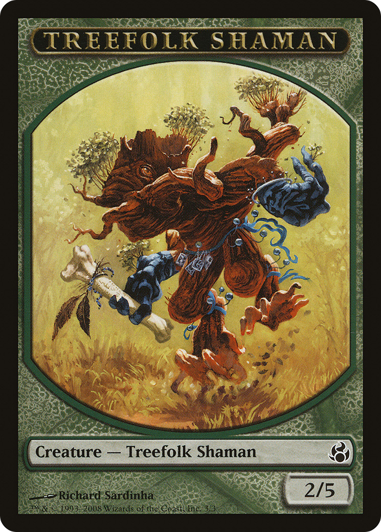 Treefolk Shaman Token (MOR-003)