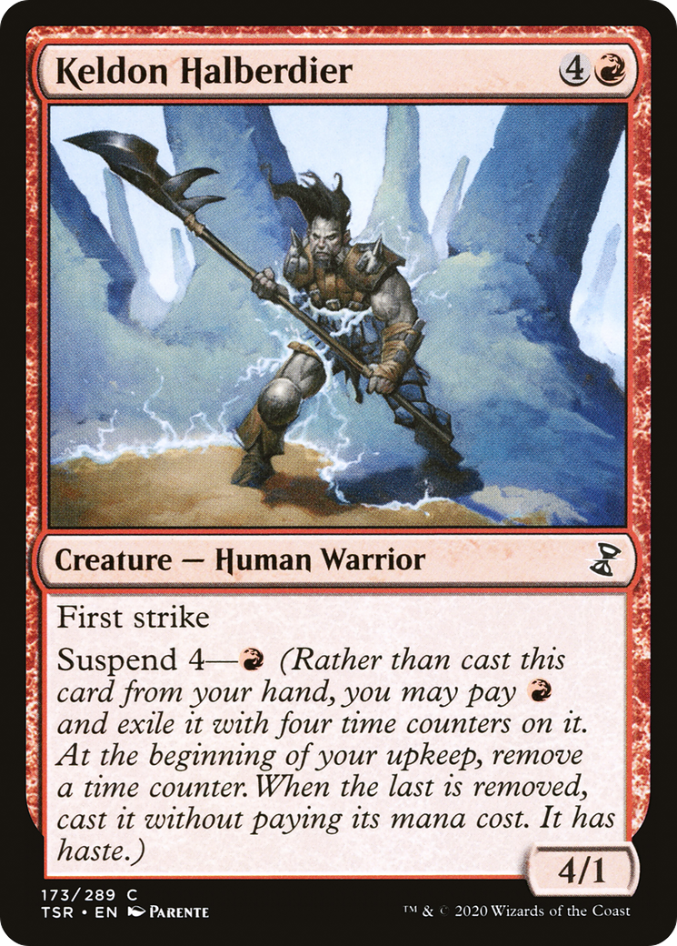 Keldon Halberdier (TSR-173) (Foil)