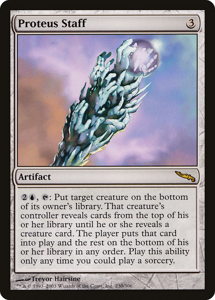 Proteus Staff (MRD-230) (Foil)