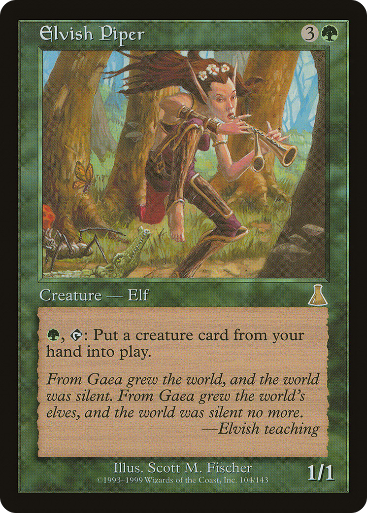 Elvish Piper (UDS-104) (Foil)