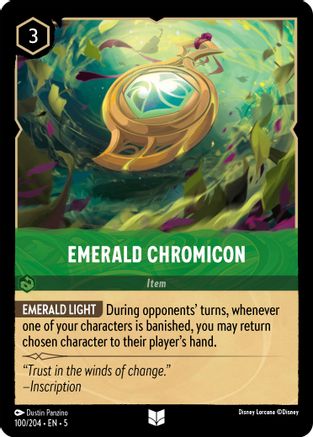 Emerald Chromicon (5-100)