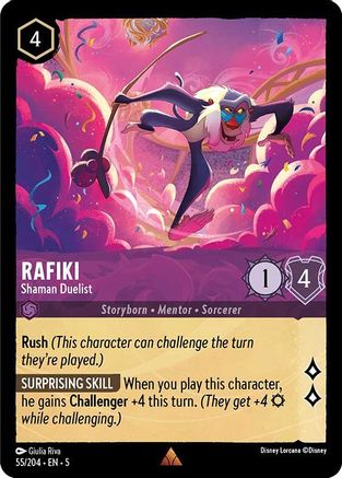 Rafiki - Shaman Duelist (5-055) (Cold Foil)
