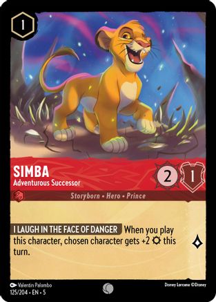 Simba - Adventurous Successor (5-125) (Cold Foil)