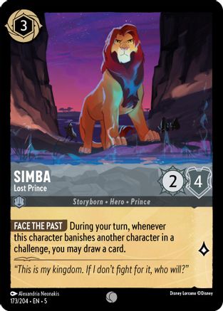 Simba - Lost Prince (5-173) (Cold Foil)