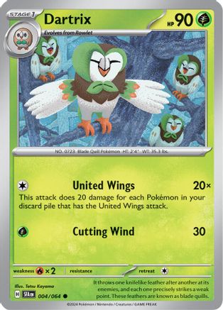 Dartrix (SFA-004) (Reverse Holofoil)
