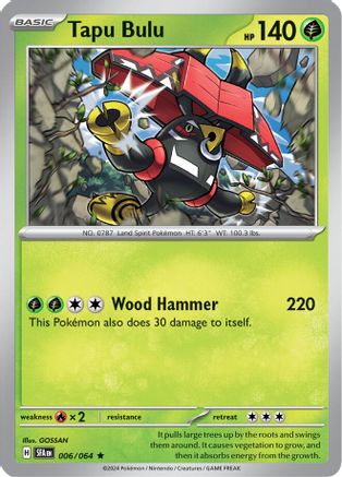 Tapu Bulu (SFA-006) (Reverse Holofoil)