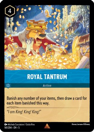Royal Tantrum (5-161) (Cold Foil)