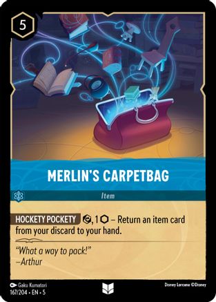 Merlin's Carpetbag (5-167) (Cold Foil)