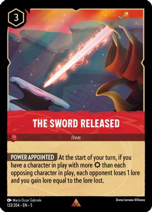 The Sword Released (5-133)