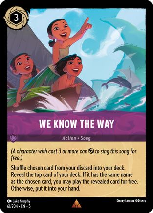 We Know the Way (5-061)