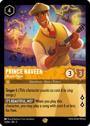 Prince Naveen - Ukulele Player (5-003)