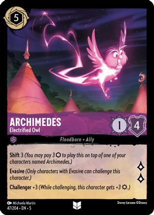 Archimedes - Electrified Owl (5-047)