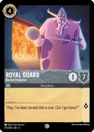 Royal Guard - Bovine Protector (5-175) (Cold Foil)