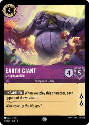 Earth Giant - Living Mountain (5-041)