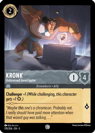 Kronk - Unlicensed Investigator (5-178)