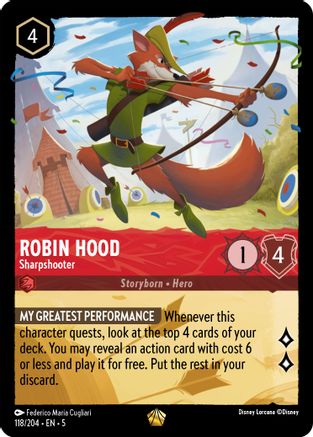 Robin Hood - Sharpshooter (5-118)