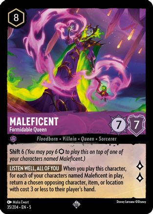 Maleficent - Formidable Queen (5-035)