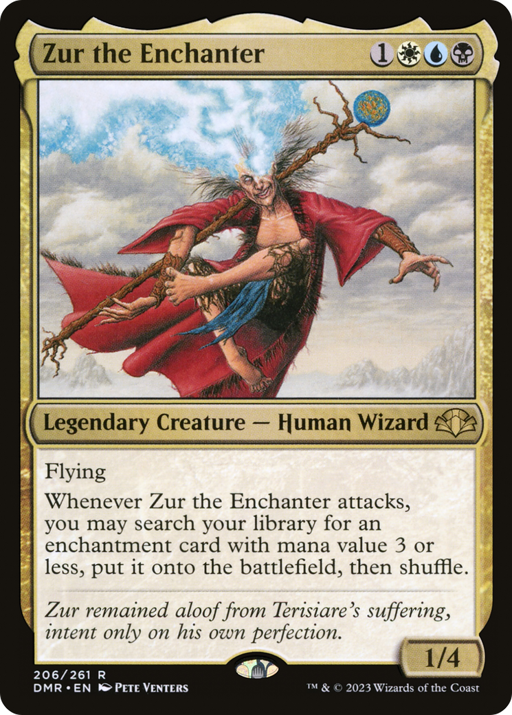 Zur the Enchanter (DMR-206) (Foil)