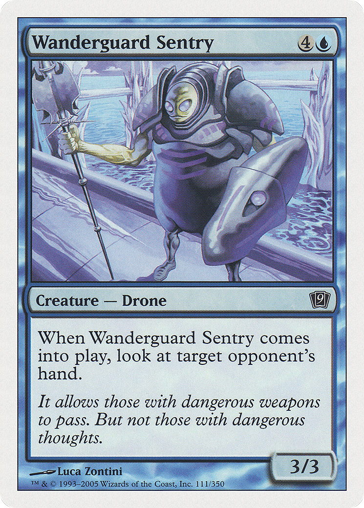 Wanderguard Sentry (9ED-111★) (Foil)