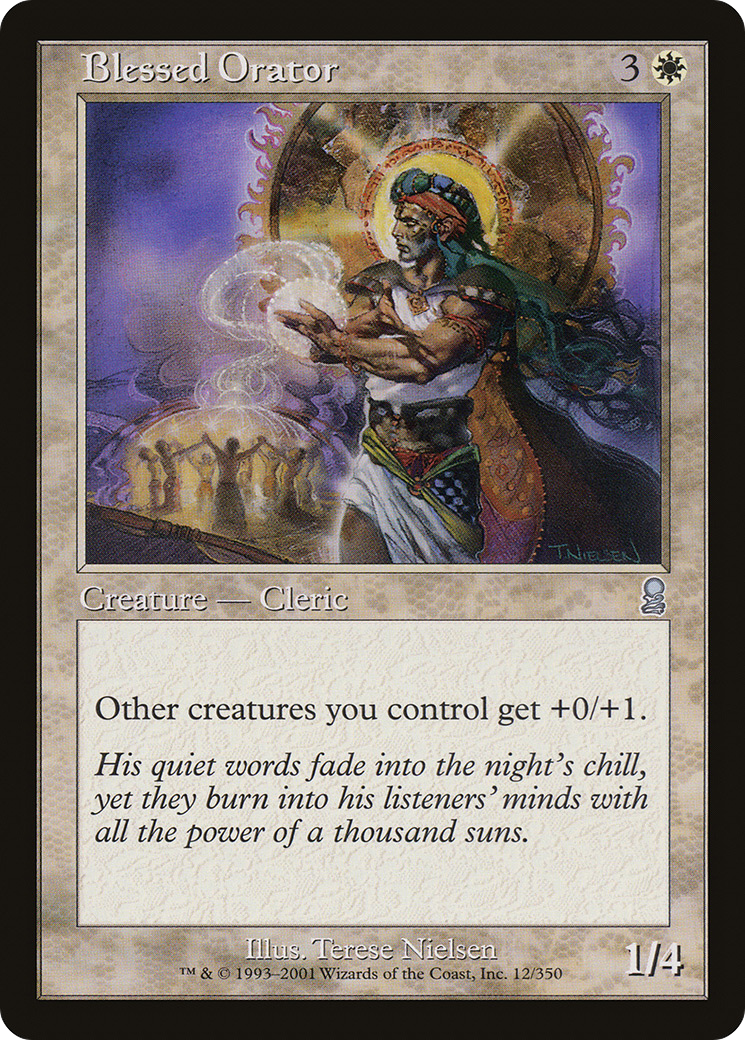 Blessed Orator (ODY-012) (Foil)