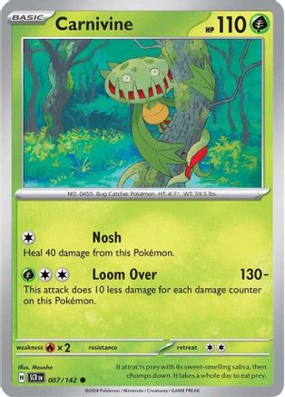 Carnivine (SCR-007) (Reverse Holofoil)