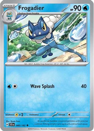Frogadier (SCR-040) (Reverse Holofoil)