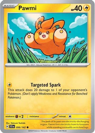 Pawmi (SCR-056) (Reverse Holofoil)