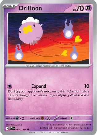 Drifloon (SCR-060) (Reverse Holofoil)
